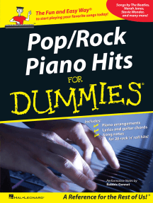Pop/Rock Piano Hits for Dummies (Songbook): A Reference for the Rest of Us!
