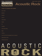 Acoustic Rock (Songbook): Essential Songs Series