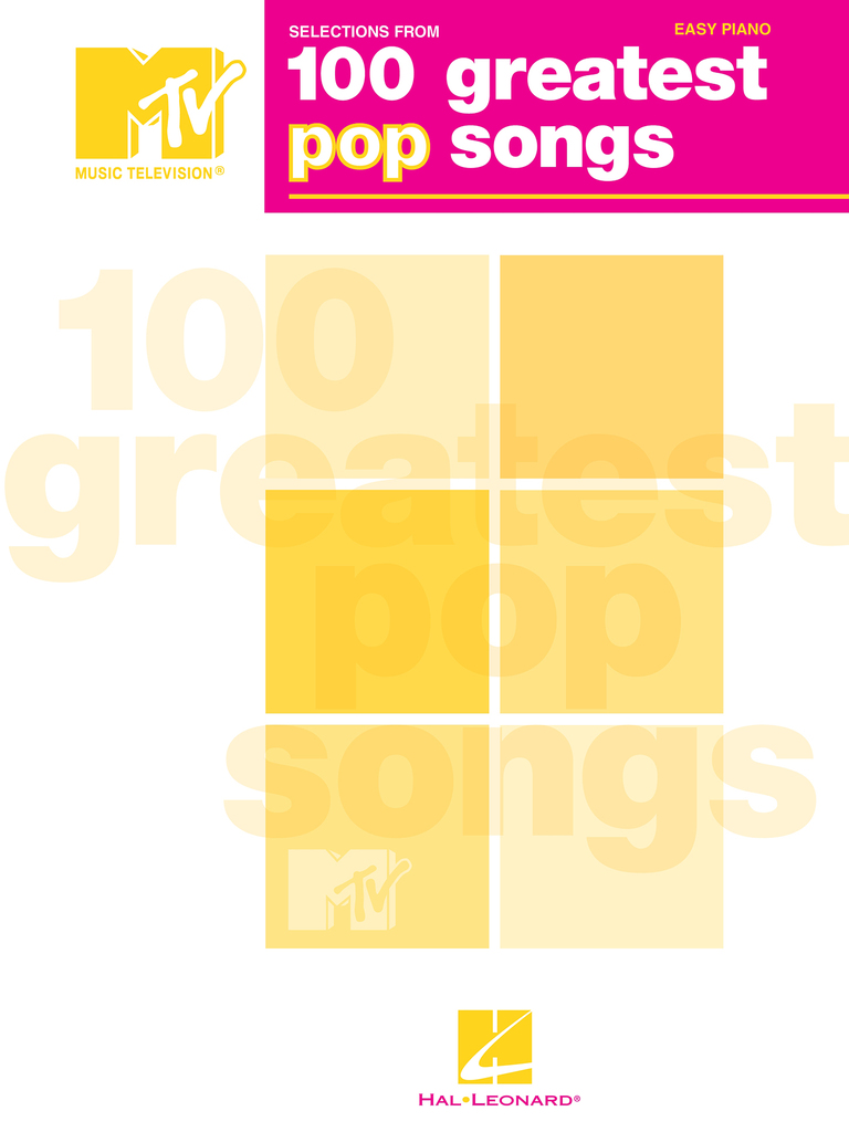 selections-from-mtv-s-100-greatest-pop-songs-by-hal-leonard-llc-sheet-music