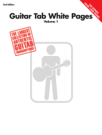 Guitar Tab White Pages - Volume 1 - 2nd Edition