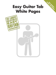 Easy Guitar Tab White Pages (Songbook)