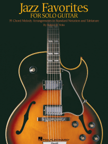 Jazz Favorites for Solo Guitar: Chord Melody Arrangements in Standard Notation and Tab