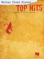 Guitar Cheat Sheets: Top Hits: 44 Mega-Hits in Musical Shorthand