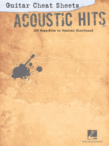 Guitar Cheat Sheets: Acoustic Hits (Songbook)