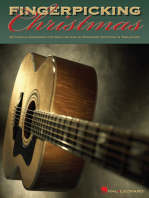 Fingerpicking Christmas: 20 Carols Arranged for Solo Guitar in Notes & Tablature