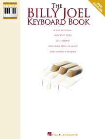 The Billy Joel Keyboard Book: Note-for-Note Keyboard Transcriptions