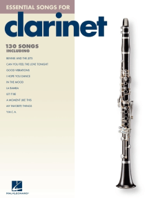 Essential Songs for Clarinet