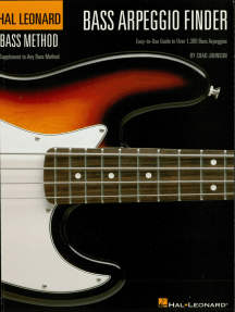 Bass Arpeggio Finder: Easy-to-Use Guide to Over 1,300 Bass Arpeggios Hal Leonard Bass Method