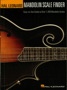 Mandolin Scale Finder: Easy-to-Use Guide to Over 1,300 Mandolin Chords 6 inch. x 9 inch. Edition