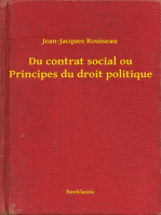 Du contrat social ou Principes du droit politique