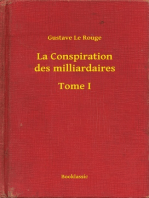 La Conspiration des milliardaires - Tome I