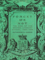Forget Me Not: The Rise of the British Literary Annual, 1823–1835
