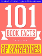 An Abundance of Katherines - 101 Amazing Facts You Didn't Know