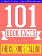 The Cuckoo's Calling - 101 Amazingly True Facts You Didn't Know: 101BookFacts.com