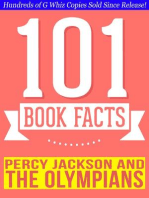 Percy Jackson and the Olympians - 101 Amazingly True Facts You Didn't Know