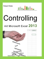 Controlling mit Excel 2013: Der schnelle Einstieg in Grundlagen und Praxis