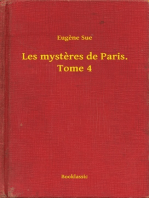 Les mysteres de Paris. Tome 4