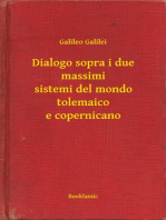 Dialogo sopra i due massimi sistemi del mondo tolemaico e copernicano