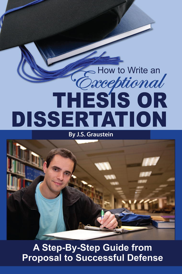 books on how to write a dissertation
