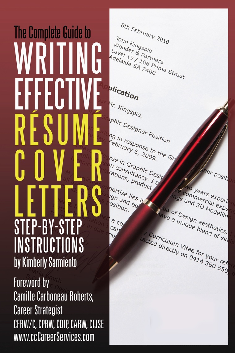 cv and cover letter books