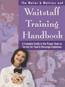 Read The Waiter Waitress And Waitstaff Training Handbook By Lora Arduser Books