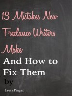 The 13 Most Common Mistakes New Freelancers Make and How to Fix Them