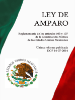 Ley de Amparo, Reglamentaria de los artículos 103 y 107 de la Constitución Política de los Estados Unidos Mexicanos