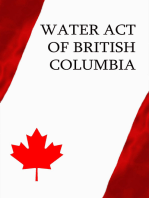 Water Act of British Columbia