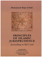 Principles of Islamic Jurisprudence [translated]: According to Shi’i Law