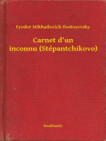 Carnet d'un inconnu (Stépantchikovo)