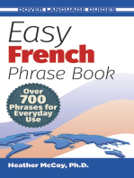 Easy French Phrase Book NEW EDITION: Over 700 Phrases for Everyday Use