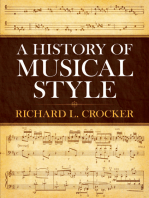 A History of Musical Style
