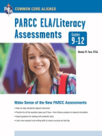 Common Core: PARCC ELA/Literacy Assessments, Grades 9-12
