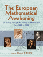 The European Mathematical Awakening: A Journey Through the History of Mathematics from 1000 to 1800