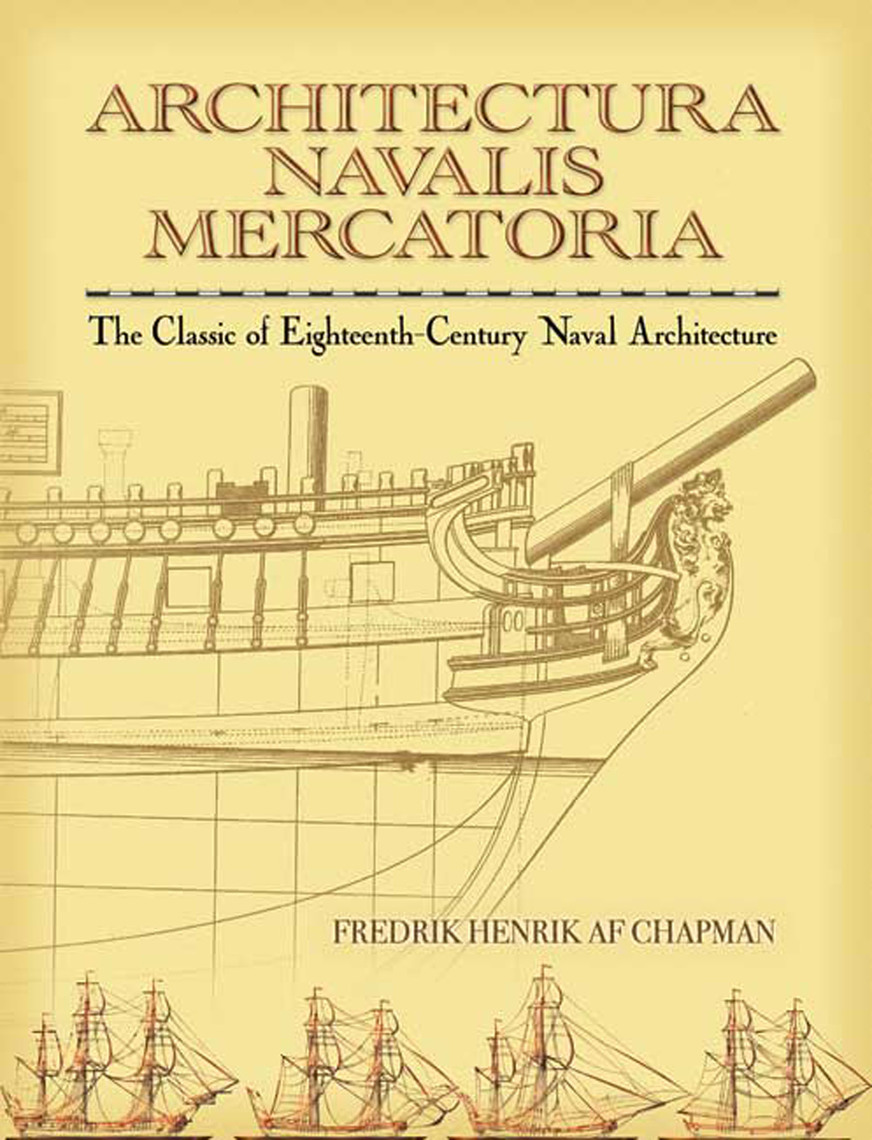 ファッション Architectura Navalis Mercatoria by Fredrik Henrik af Chapman 洋書