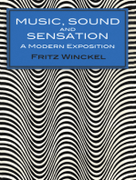 Music, Sound and Sensation: A Modern Exposition