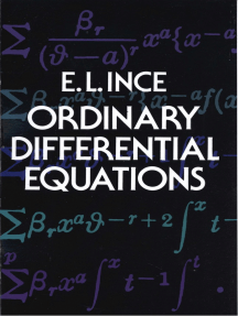 Read Ordinary Differential Equations Online By Edward L Ince Books