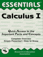 Calculus I Essentials