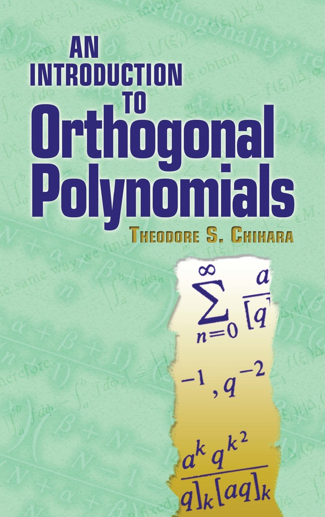 An Introduction To Orthogonal Polynomials