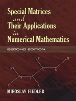 Special Matrices and Their Applications in Numerical Mathematics