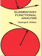 Elementary Functional Analysis