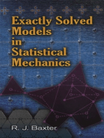 Exactly Solved Models in Statistical Mechanics