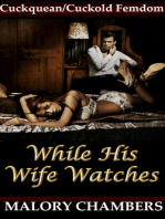 While His Wife Watches (Cuckquean/Cuckold Femdom)