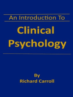 An Introduction To Clinical Psychology
