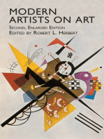 Modern Artists on Art: Second Enlarged Edition