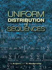 Read Uniform Distribution Of Sequences Online By L Kuipers And H Niederreiter Books