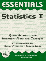 Statistics I Essentials