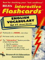 English Vocabulary - Set #1 Interactive Flashcards Book