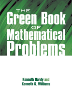 The Green Book of Mathematical Problems