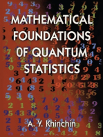 Mathematical Foundations of Quantum Statistics